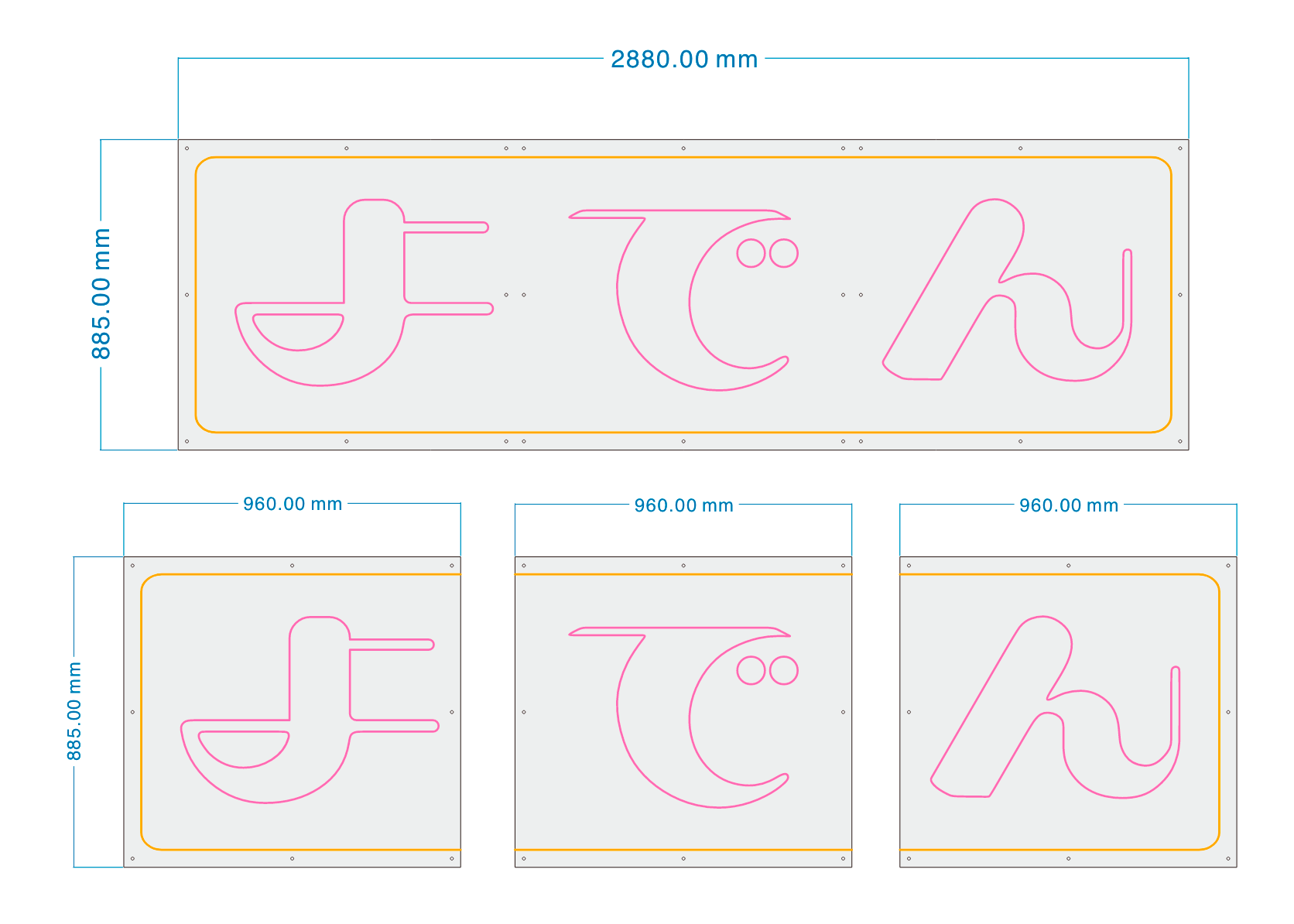 LEDネオンサイン注文専用リンク - 余田祥子様