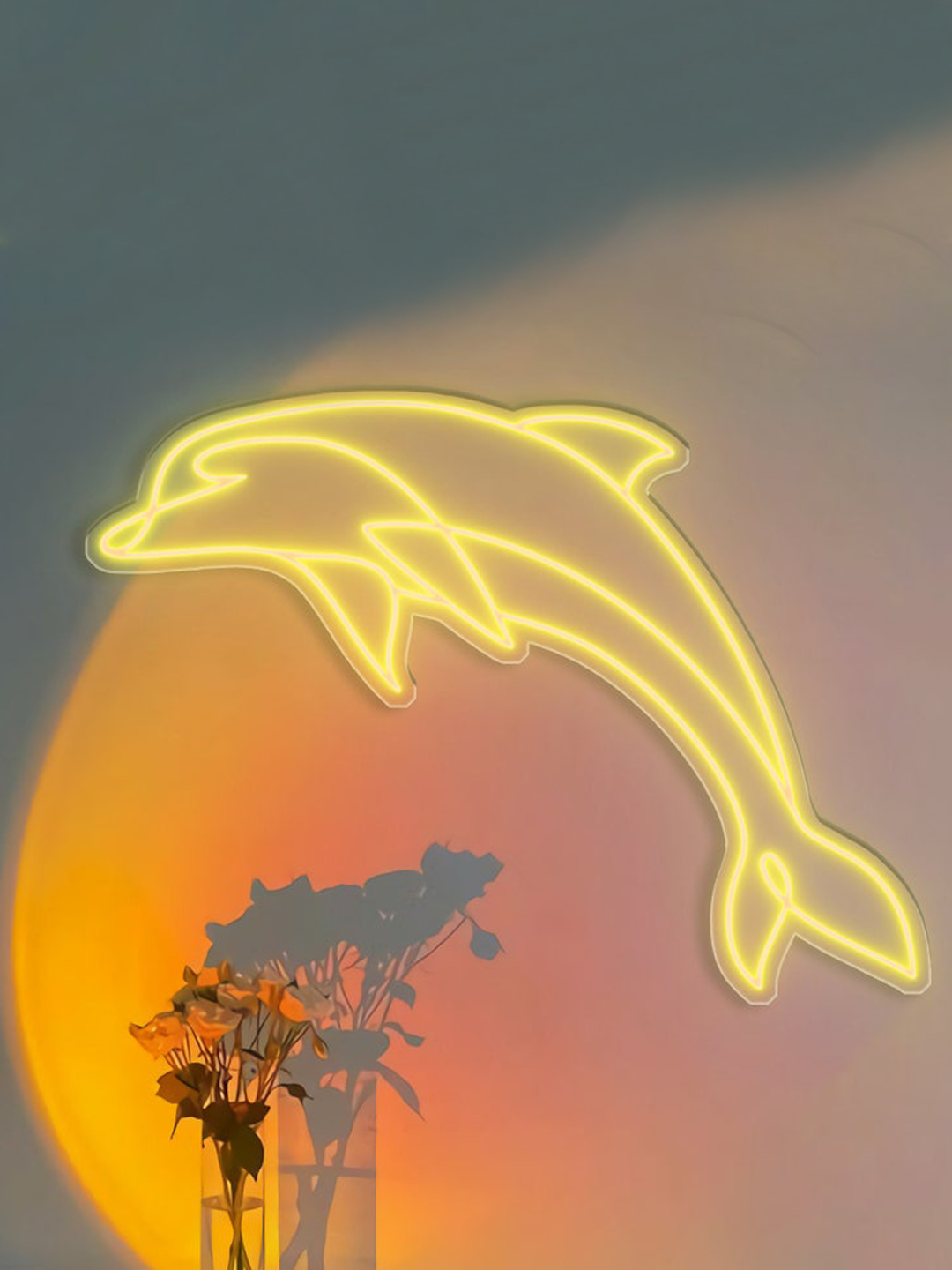 LED看板 動物 ネオン【５】イルカ