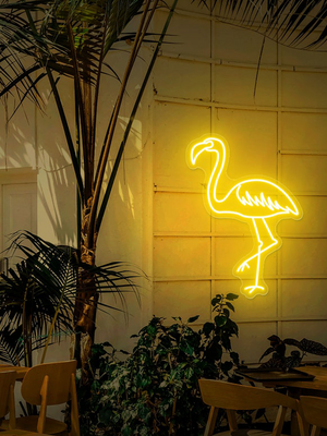 LED看板 動物 ネオン【2】フラミンゴ