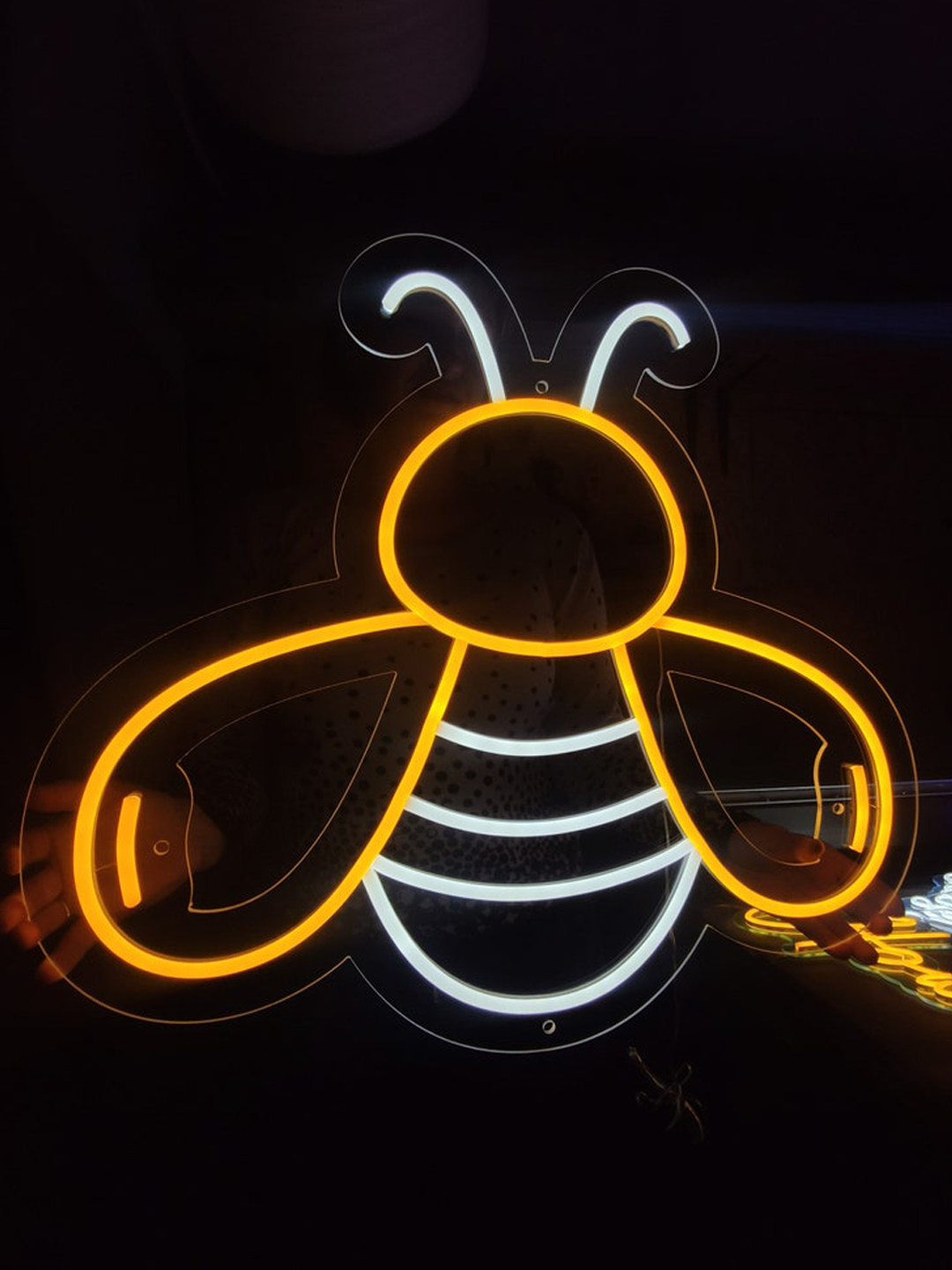 LED看板 動物 ネオン【７】ミツバチ