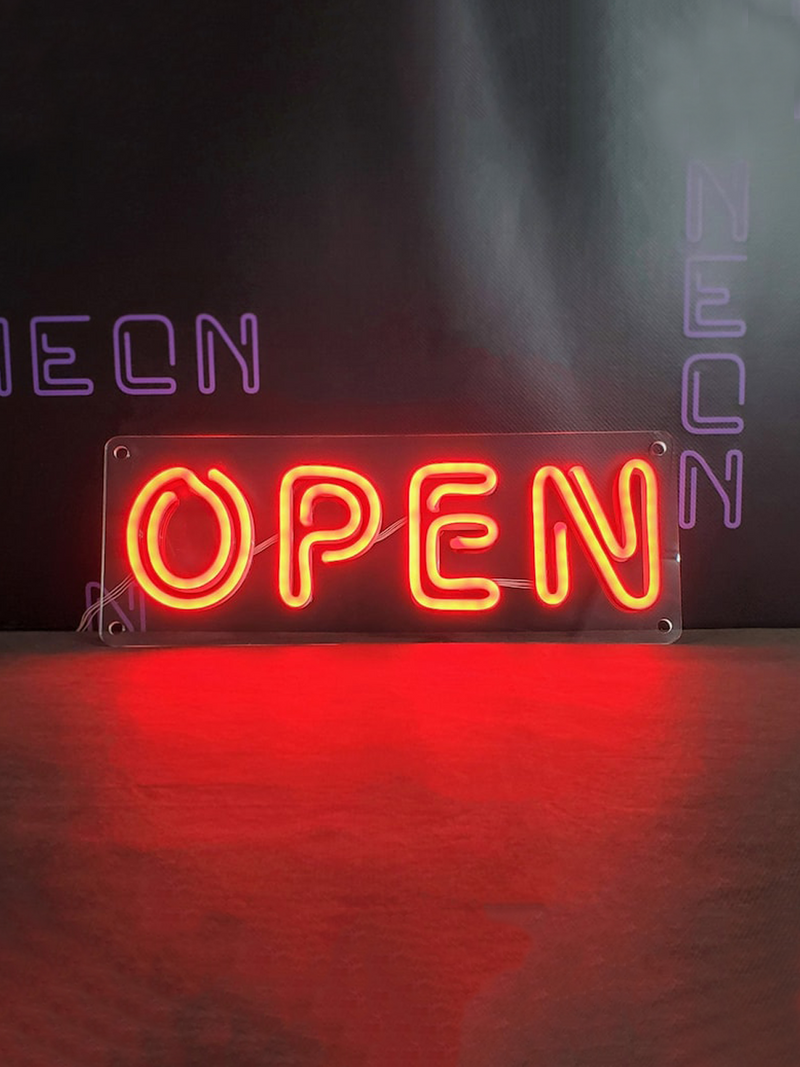 ネオンサイン【OPEN】※ジャンク商品 Amazon | 【OPEN* 開いた】ネオン看板 ネオン管 NEON SIGNs