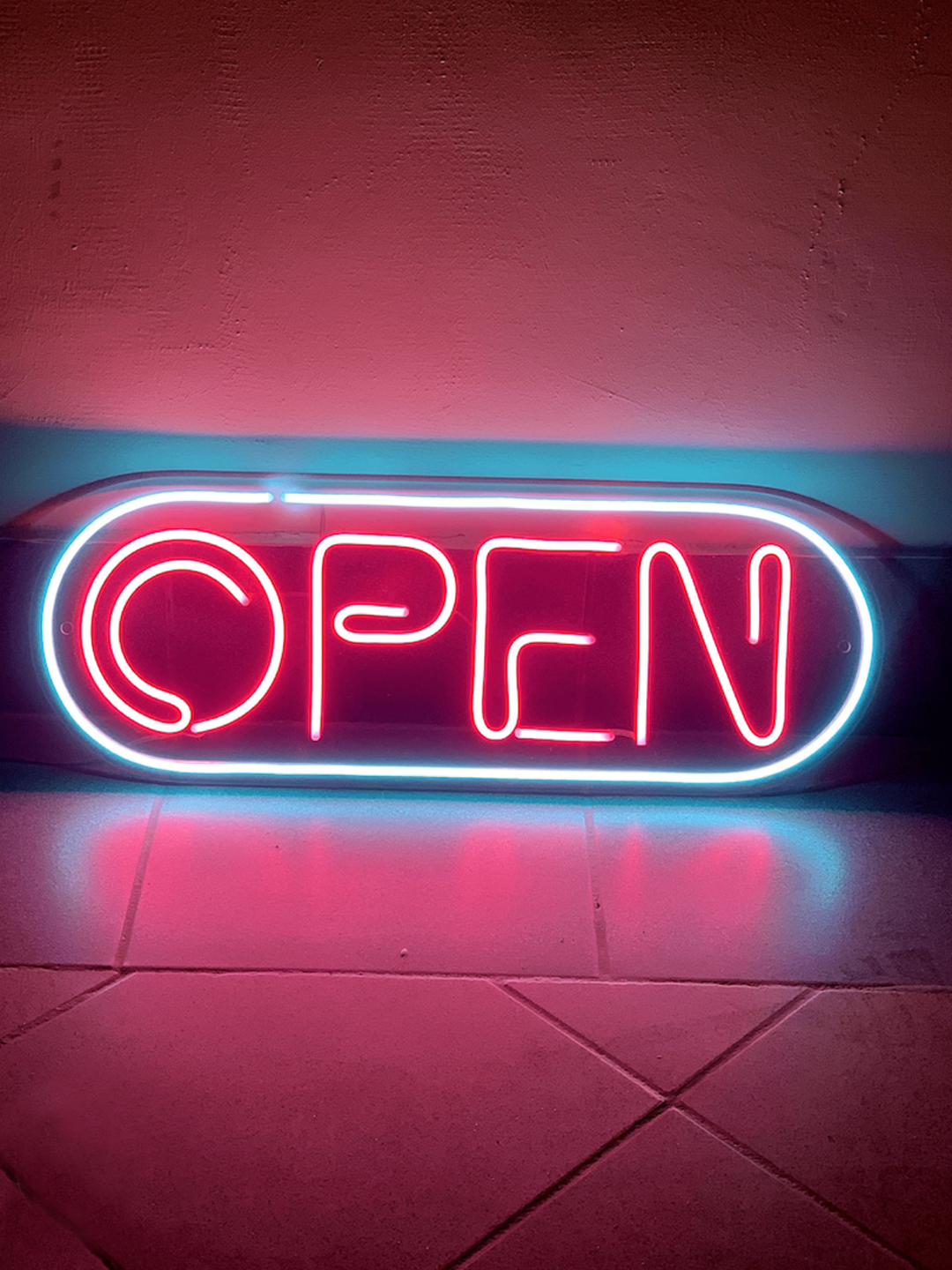 LED看板 open ネオン【６】