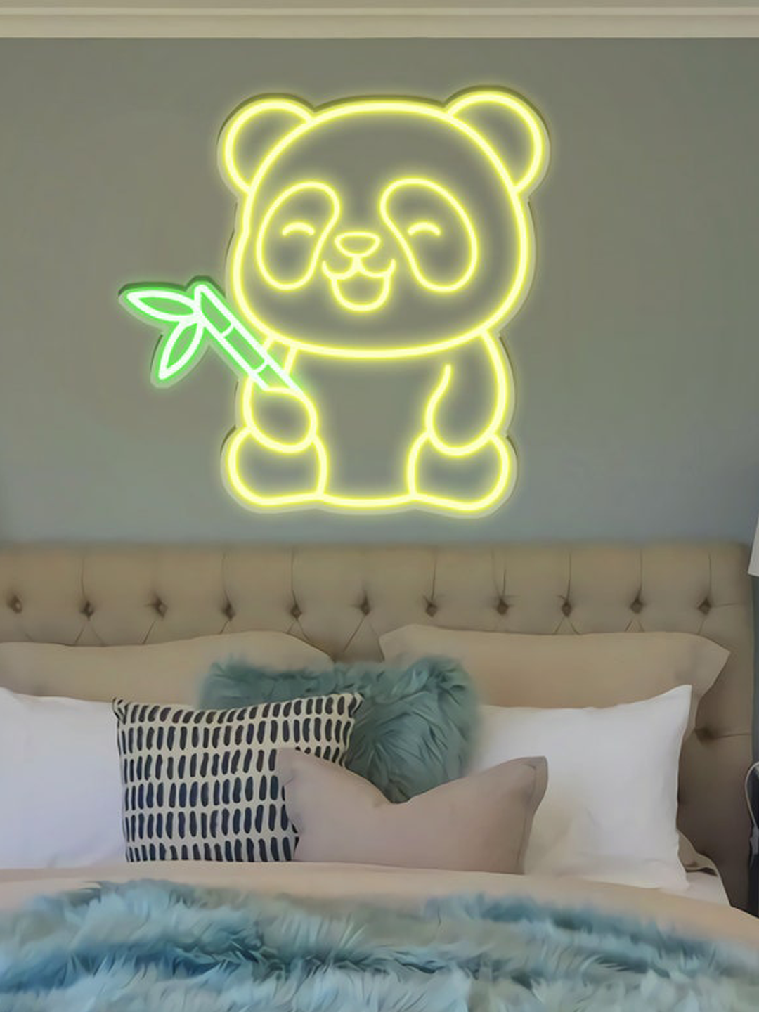 LED看板 動物 ネオン【８】パンダ